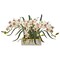 Nearly Natural 35" White Cymbidium Artificial Floral Arrangement